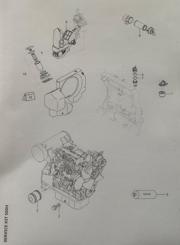 Service filter wartungsatz - filter,